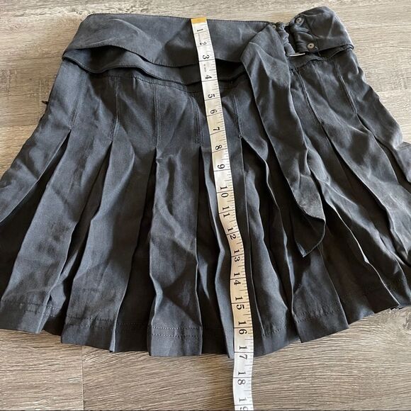 Free People Lost In The Light Pleated Mini Skirt - Picture 7 of 8